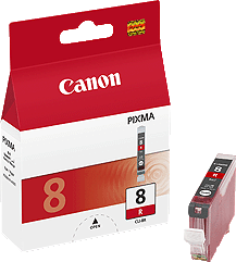 Оригинальный картридж красный Canon CLI-8R для PIXMA Pro9000, Pro9000 Mark II (13 мл.)