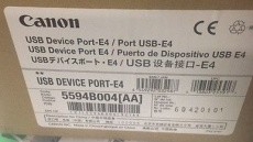 Порт устройства USB Canon E4 (арт. 5594B004)
