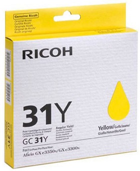 Картридж Ricoh Print Cartridge GC 31Y (арт. 405691)