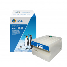Струйный картридж G&G T8651BK для Epson черный (10000 стр.) (арт. GG-C13T865140)