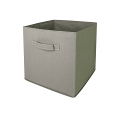 КОРОБ-кубик для хранения ГЕЛЕОС КУБ 33-1 (30х30х30 см) дымчатый (арт. КУБ33-1)