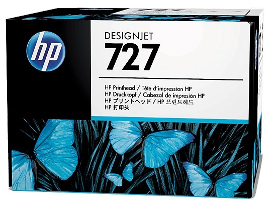 Оригинальный струйный картридж HP 727 300-ml Matte Black Ink Cartridge (арт. C1Q12A)