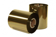 Красящая лента OEM TS RESIN (X-foil) золото 300 м / 100 мм / 100 мм / 1″, out (арт. R-100300out)