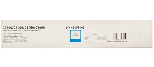Тонер-картридж OKI голубой для C3540MFP/C3300/3400/3450/C3600 (1500 стр.) (арт. 43459443)