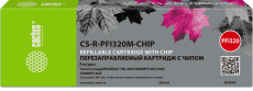 Перезаправляемый картридж Cactus (пурпурный, 260 мл.) (арт. CS-R-PFI320M-CHIP)