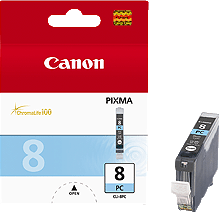 Оригинальный картридж Canon CLI-8PC (фото-голубой, 13 мл.) (арт. 0624B001)