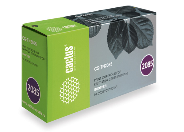 Картридж Cactus черный (1500стр.) для Brother (арт. CS-TN2085)