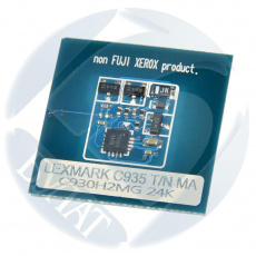 Чип Булат для Lexmark C930 / 935 C930H2MG Magenta (24k) (арт. BULXC93000030)