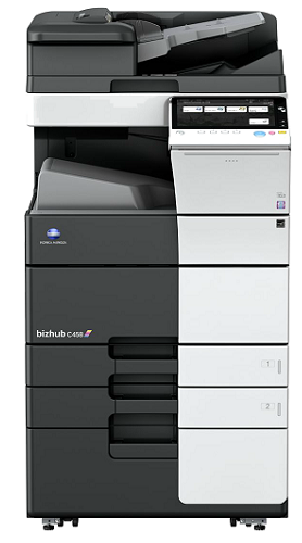 МФУ лазерное черно-белое Konica Minolta bizhub 458 (арт. A9HH021)