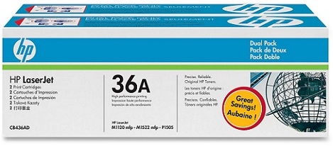 Картридж HP CB436AD (арт. CB436AD)