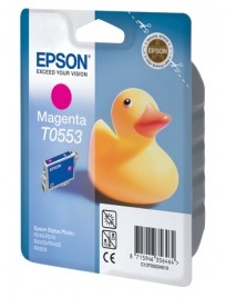 Оригинальный струйный картридж Epson T0553 Magenta (арт. C13T05534010)