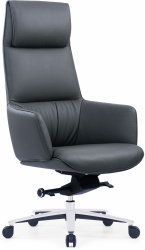 Кресло руководителя Cactus кожа крестов. алюминий (арт. CS-LBK-MILANO)