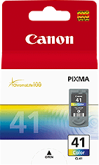 Оригинальный картридж Canon CL-41 (многоцветный, 12 мл.) (арт. 0617B025)