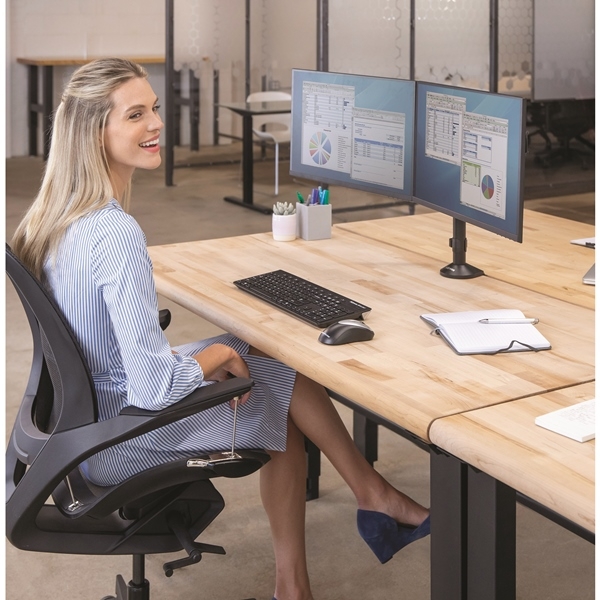 Кронштейн для двух мониторов Fellowes Reflex Series (арт. FS-85026)