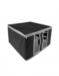 Кофр ГЕЛЕОС для хранения вещей, «Венге» / Темно-коричневый, 40х40х25 см (арт. ВНГ-20)