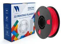 Филамент NV Print PETG Coral Red коралловый красный диаметр 1.75 мм, 1 кг (арт. NV-3D-PETG-CORAL-RED)
