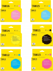 Комплект струйных картриджей T2 C13T08174A/C13T11174A10 (арт. IC-ET0817)