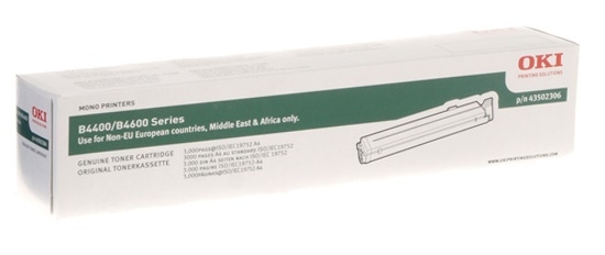 Тонер-картридж OKI Черный для B4400/B4600 (3000 стр. A4) (арт. 43502306)