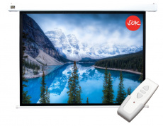 Экран для проектора SOK Cinema Pro 200 x 150 см Motoscreen 4:3 настенно-потолочный 100″ (арт. SCPSM-200x150FG)