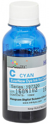 Чернила водорастворимые DCTec iPF8400 EverNew Cyan (синий) 100 мл (арт. 197320-C-100)