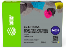 Картридж струйный Cactus (T46S4) желтый для Epson SureColor SC-P700 (30 мл) (арт. CS-EPT46S4)