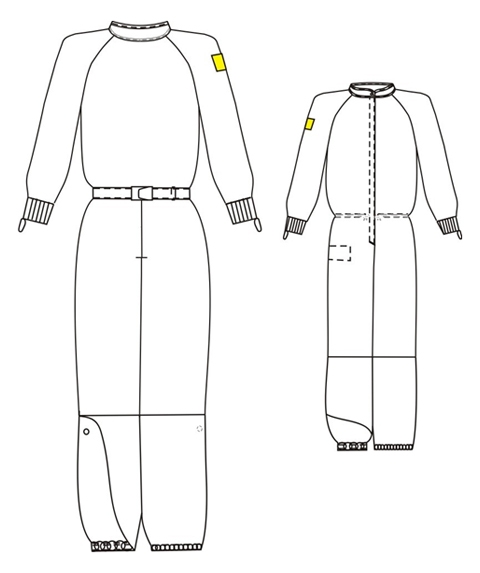 Комбинезон LAMSYSTEMS PASTERIS КБ.28. Ткань: LS-T-02 (арт. КБ.28)