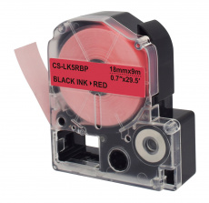 Картридж ленточный Cactus черный для Epson LW400, LW700, LW600P, LW1000P, K400, Z700, Z900 (арт. CS-LK5RBP)