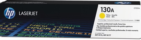 Картридж HP 130A Yellow Original LaserJet Toner Cartridge (арт. CF352A)