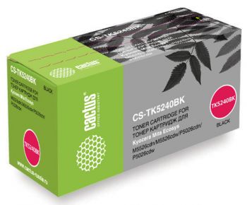 Картридж Cactus черный (4000стр.) для Kyocera (арт. CS-TK5240BK)