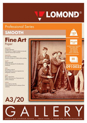 Фотобумага Lomond АРТ Smooth гладкая матовая, одностор. 165 г/м², А3, 20 л. (арт. 0910032)