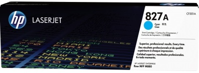 Картридж HP 827A Cyan LaserJet Toner Cartridge (арт. CF301A)