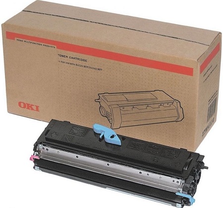 Тонер-картридж OKI для B4525/4545MFP (6000 стр.) (арт. 09004168)