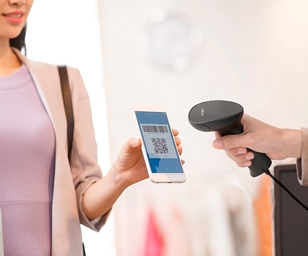 Сканер штрих-кода SUNLUX XL-3610 USB (2D) с подставкой (арт. XL-3610s)