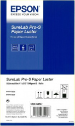 Бумага Epson SureLab Pro-S Paper Luster BP, 3.5"x65м, 4 рулона (арт. C13S450358BP)