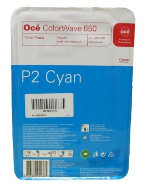 Оригинальный картридж Canon для ColorWave 650, голубой (500 г.) (арт. 6874B007)