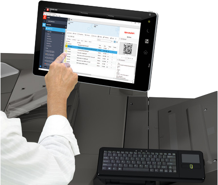 МФУ лазерное черно-белое Sharp MX-M1206EU (арт. MXM1206EU)