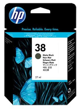 Картридж HP 38 Matte Black Ink Cartridge (арт. C9412A)