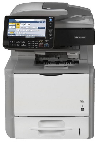 МФУ лазерное черно-белое Ricoh Aficio SP 5210SF + лоток (406599) (арт. 406924_pr)