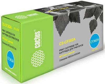 Картридж Cactus желтый (7300стр.) для HP (арт. CS-CE742AR)