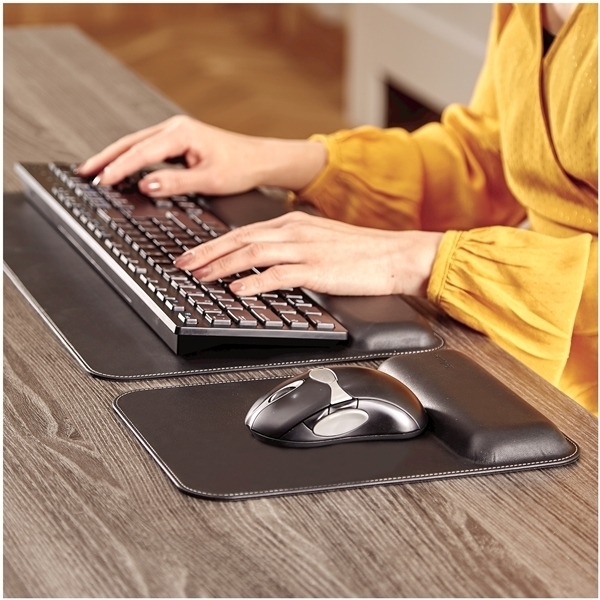 Премиальный коврик для мыши Fellowes Hana™, черный (арт. FS-80555)