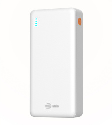 Мобильный аккумулятор Cactus (20000mAh, 4.5A, USB-A/2xUSB-C, белый) (арт. CS-PBFSEA-20000)