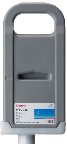 Картридж Canon PFI-704C (арт. 3862B005)