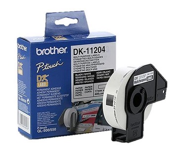 Наклейки Brother DK-11204 (арт. DK11204)