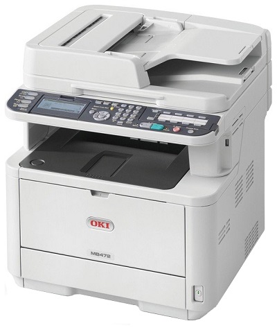 МФУ лазерное черно-белое OKI MB472dnw (арт. 45762102)