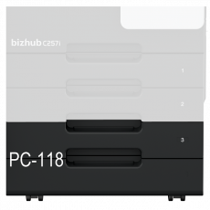 Универсальная кассета для бумаги Konica Minolta PC-118 с ящиком (500 листов) (арт. ACVGWY1)
