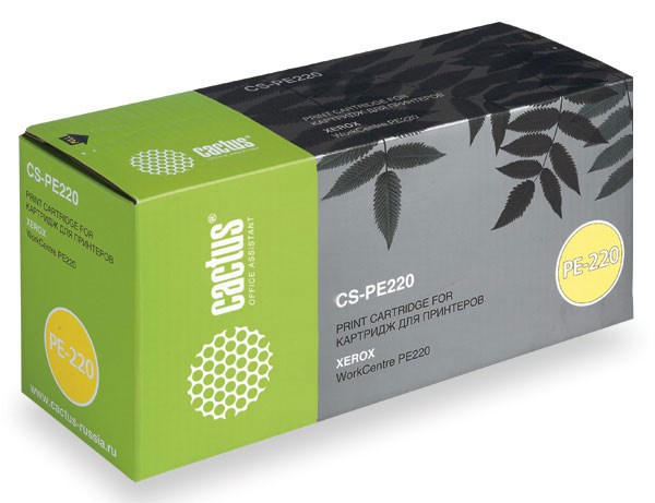 Картридж Cactus 013R00621 черный (3000стр.) для Xerox (арт. CS-PE220)