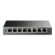 Коммутатор/ 8-Port Gigabit Easy Smart PoE Switch, 8 Gigabit RJ45 ports including 4 PoE ports, IEEE80