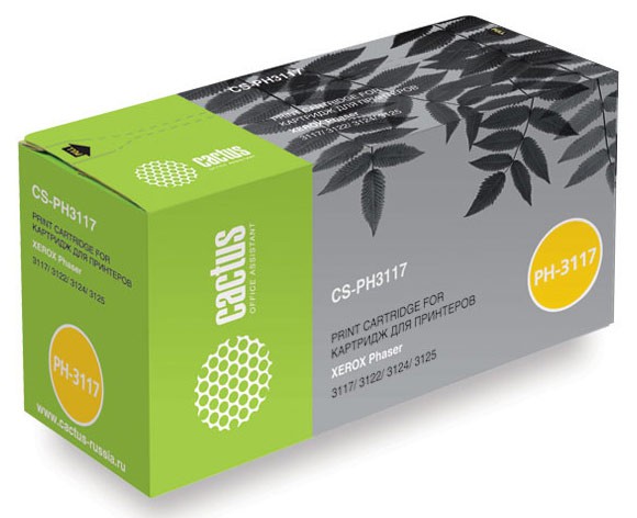 Картридж Cactus 106R01159 черный (3000стр.) для Xerox (арт. CS-PH3117)