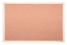 Демонстрационная доска Cactus пробковая коричневый 60x90см деревянная рама пробка (арт. CS-CWBD-60X90)