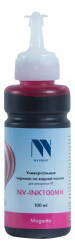 Чернила NV Print NV-INK100 Magenta универсальные на водной основе для аппаратов HP (100 ml) (арт. NV-INK100MH)